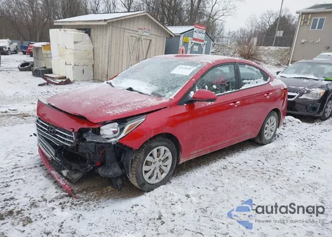 2020 Hyundai Accent Se z USA, uszkodzony, nr VIN 3KPC24A66LE109138